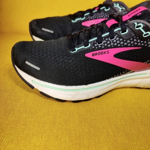 Brooks Ghost 14 Road Running Athletic Sneaker Comfort Women Shoes Sz 9B (Medium) - Picture 2 of 11
